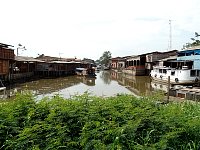 Ships at the back of houses