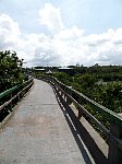 Concrete walkway