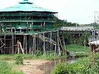 Walkway drawbridge