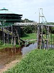 Walkway drawbridge