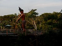 Indian statue at hotel