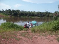 Going bu ship along the Ariau River