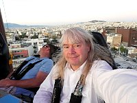 Athens panorama and me