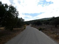 Inland road on Agistri