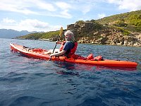 Kayak along Agistri coast