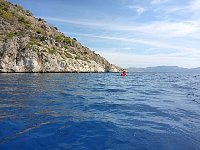 Kayak along Agistri coast