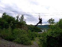 Zipline guide going last