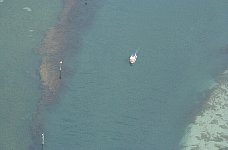 Small boat on Rhine, near Triboltingen