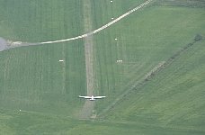 Small plane taking off near Radolfzell