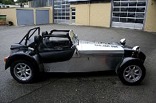Caterham Seven with doors attached