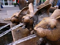 Water spewing rabbit, Konstanz