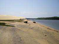 River and dunes