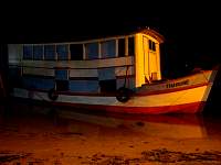 Barreirinhas ship at night