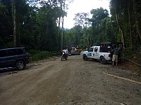 Ilhabela east coast parking space