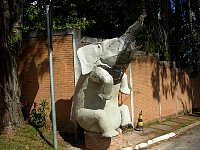 Morro do Elefante statue