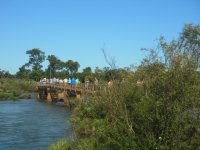 Smooth Iguazu river