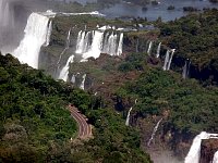 Iguazu waterfall helicopter flight