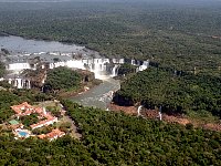 Iguazu waterfall helicopter flight