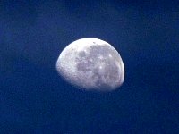 Waning moon in Brazil