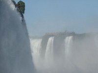 Argentina viewing platform seen from brazil