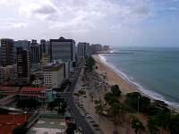 Fortaleza beach, before sunset