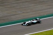 Hamilton during training session