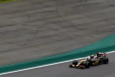 Lotus car during training session