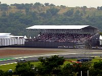 Grandstand during F1 training