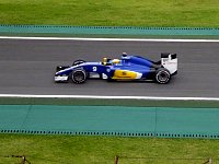 Saubercar during training session