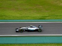 Rosberg during training session