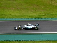 Rosberg during training session