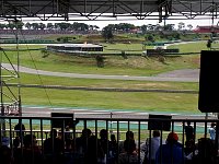 Track seen from grandstand