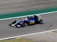 Marcus Ericsson at Interlagos 2015