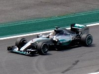 Lewis Hamilton at Interlagos 2015