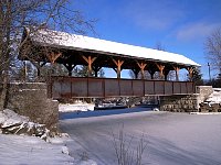 Brennans Creek Bridge in Killaloe, Ontario