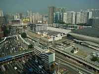 View from Hong Kong hotel room