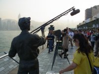  Avenue of Stars bronze sculptures