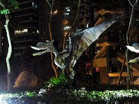Hong Kong square animated pterodactyl