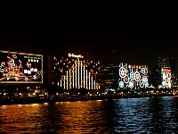 Hong Kong skyline at night