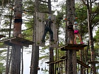 Hanging climbing boards