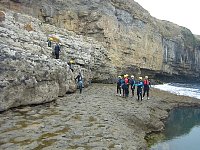 Coasteering group Dorset