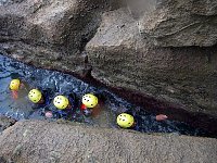 Tight passage between the rocks