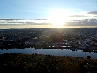 Elbe on an early Sunday morning