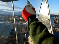 Blimp steering rope