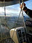 Blimp steering rope