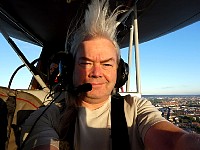 Me in blimp over Dresden