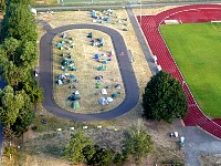 Tents at Ostragehege