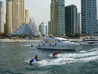 Dubai marina skyline