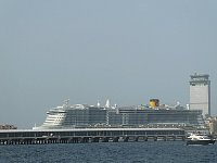Modern cruise ship