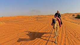 Camel riding